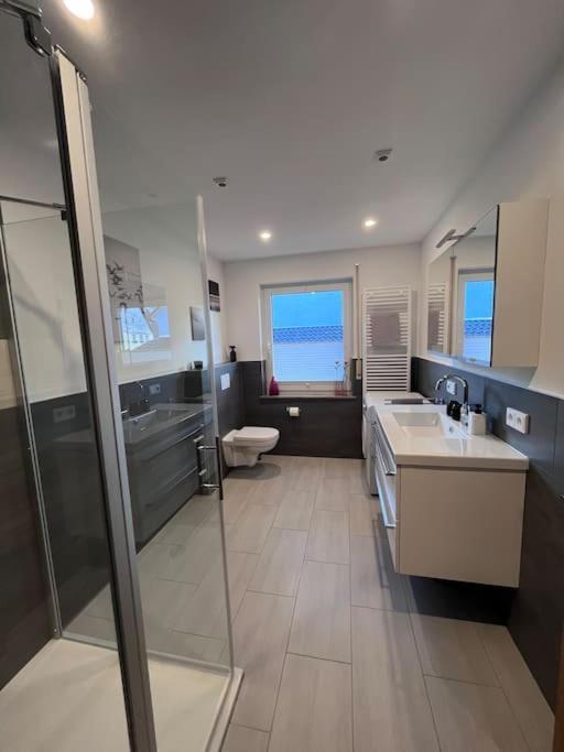 Modern Und Rustikal Mit Kamin Ferienwohnung Kohlert 巴特贝勒堡 外观 照片